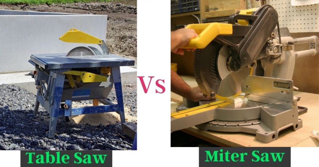 Should I Get A Table Saw Or Miter Saw First?